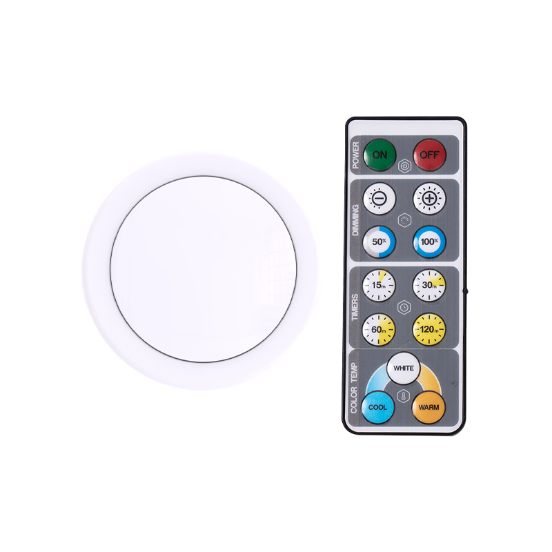 LED CCT remote battery puck  YT-8035  